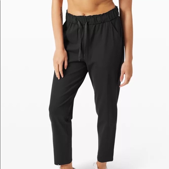 lululemon athletica Pants - Lululemon Keep Moving Stretch High Rise Black Pants 18